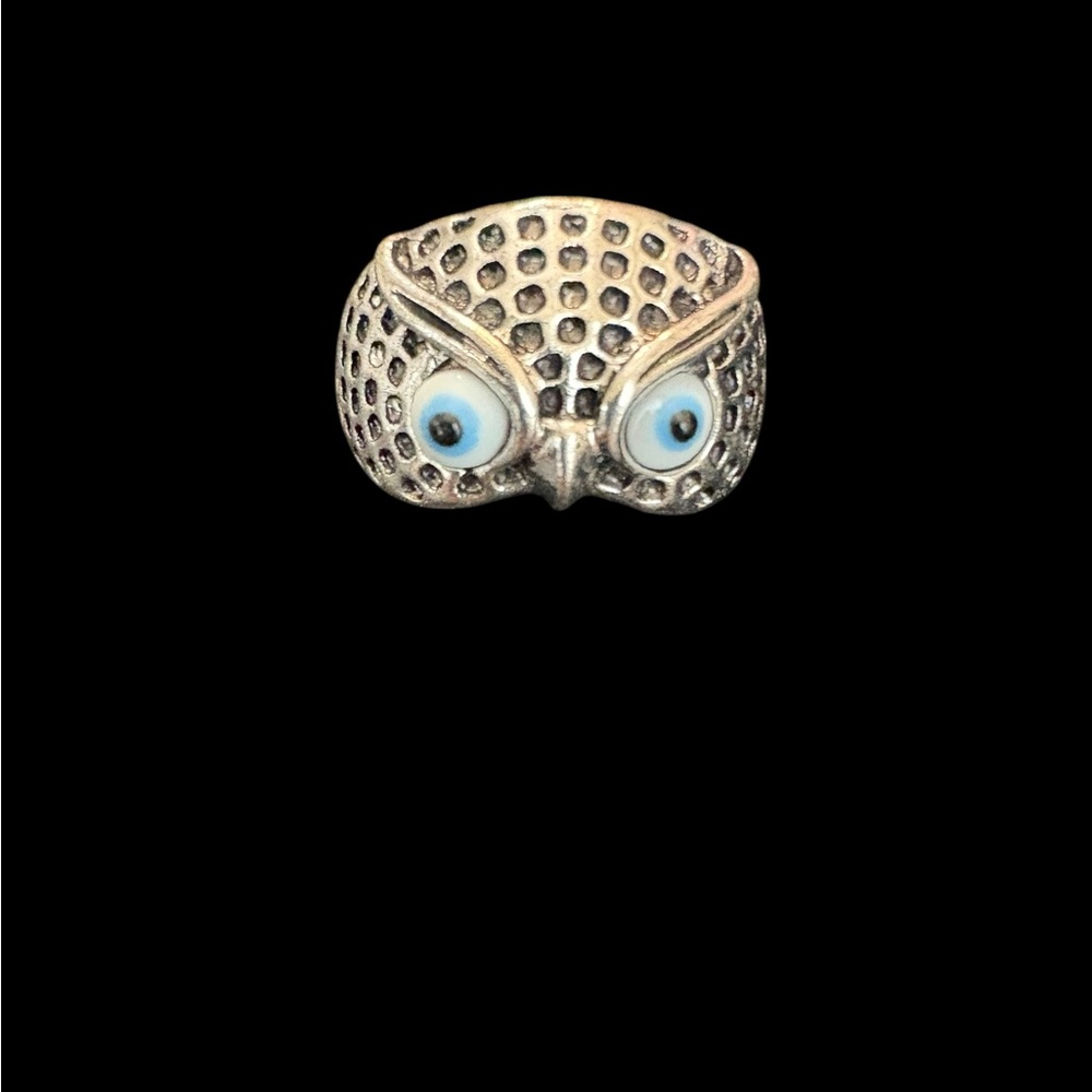 Silver Owl Ring - Picture 2 of 5